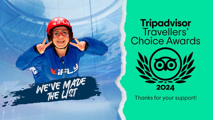 23 08 Ifly UK Tripadvisor Award Thumbnail Bas 1360X768 V1