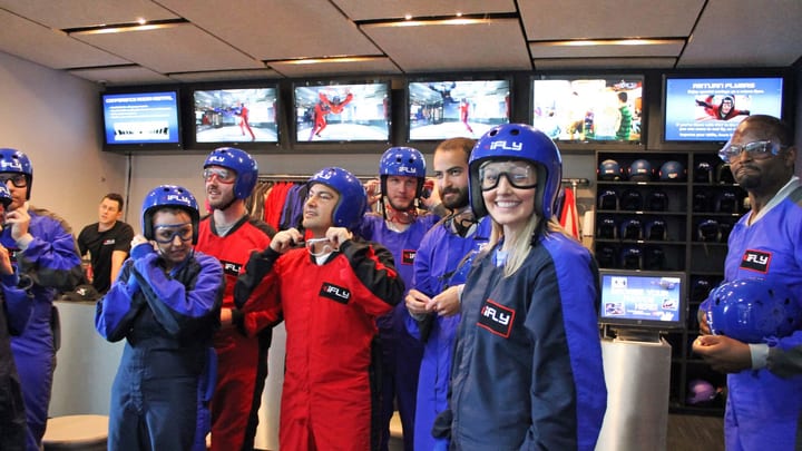 Gear Up Photo - indoor skydiving UK